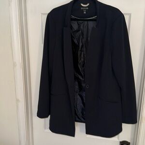 Beautiful blue blazer gently worn.  B4